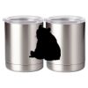 10 oz. Silver Stainless Steel Short Tumbler Thumbnail
