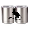 10 oz. Silver Stainless Steel Short Tumbler Thumbnail