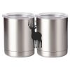 10 oz. Silver Stainless Steel Short Tumbler Thumbnail