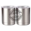 10 oz. Silver Stainless Steel Short Tumbler Thumbnail