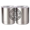 10 oz. Silver Stainless Steel Short Tumbler Thumbnail
