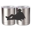 10 oz. Silver Stainless Steel Short Tumbler Thumbnail