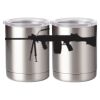 10 oz. Silver Stainless Steel Short Tumbler Thumbnail