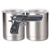 10 oz. Silver Stainless Steel Short Tumbler Thumbnail