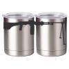 10 oz. Silver Stainless Steel Short Tumbler Thumbnail