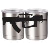10 oz. Silver Stainless Steel Short Tumbler Thumbnail