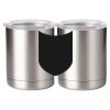 10 oz. Silver Stainless Steel Short Tumbler Thumbnail
