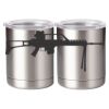 10 oz. Silver Stainless Steel Short Tumbler Thumbnail