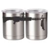 10 oz. Silver Stainless Steel Short Tumbler Thumbnail