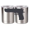 10 oz. Silver Stainless Steel Short Tumbler Thumbnail