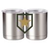 10 oz. Silver Stainless Steel Short Tumbler Thumbnail