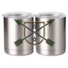 10 oz. Silver Stainless Steel Short Tumbler Thumbnail