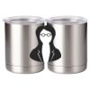 10 oz. Silver Stainless Steel Short Tumbler Thumbnail