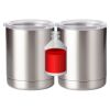 10 oz. Silver Stainless Steel Short Tumbler Thumbnail