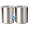 10 oz. Silver Stainless Steel Short Tumbler Thumbnail