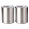 10 oz. Silver Stainless Steel Short Tumbler Thumbnail