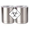 10 oz. Silver Stainless Steel Short Tumbler Thumbnail
