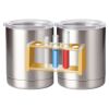 10 oz. Silver Stainless Steel Short Tumbler Thumbnail