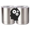 10 oz. Silver Stainless Steel Short Tumbler Thumbnail