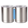 10 oz. Silver Stainless Steel Short Tumbler Thumbnail