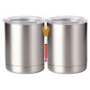 10 oz. Silver Stainless Steel Short Tumbler Thumbnail