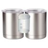 10 oz. Silver Stainless Steel Short Tumbler Thumbnail