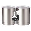 10 oz. Silver Stainless Steel Short Tumbler Thumbnail