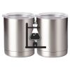 10 oz. Silver Stainless Steel Short Tumbler Thumbnail