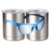 10 oz. Silver Stainless Steel Short Tumbler Thumbnail