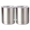 10 oz. Silver Stainless Steel Short Tumbler Thumbnail