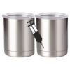 10 oz. Silver Stainless Steel Short Tumbler Thumbnail
