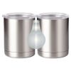 10 oz. Silver Stainless Steel Short Tumbler Thumbnail