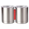 10 oz. Silver Stainless Steel Short Tumbler Thumbnail