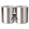 10 oz. Silver Stainless Steel Short Tumbler Thumbnail