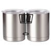 10 oz. Silver Stainless Steel Short Tumbler Thumbnail