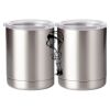 10 oz. Silver Stainless Steel Short Tumbler Thumbnail