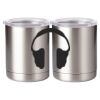 10 oz. Silver Stainless Steel Short Tumbler Thumbnail