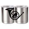 10 oz. Silver Stainless Steel Short Tumbler Thumbnail