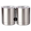 10 oz. Silver Stainless Steel Short Tumbler Thumbnail