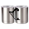 10 oz. Silver Stainless Steel Short Tumbler Thumbnail