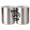 10 oz. Silver Stainless Steel Short Tumbler Thumbnail