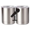 10 oz. Silver Stainless Steel Short Tumbler Thumbnail
