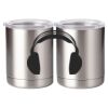 10 oz. Silver Stainless Steel Short Tumbler Thumbnail