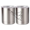 10 oz. Silver Stainless Steel Short Tumbler Thumbnail