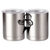 10 oz. Silver Stainless Steel Short Tumbler Thumbnail