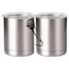 10 oz. Silver Stainless Steel Short Tumbler Thumbnail