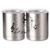 10 oz. Silver Stainless Steel Short Tumbler Thumbnail