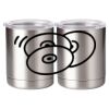 10 oz. Silver Stainless Steel Short Tumbler Thumbnail