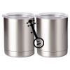 10 oz. Silver Stainless Steel Short Tumbler Thumbnail