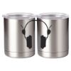 10 oz. Silver Stainless Steel Short Tumbler Thumbnail